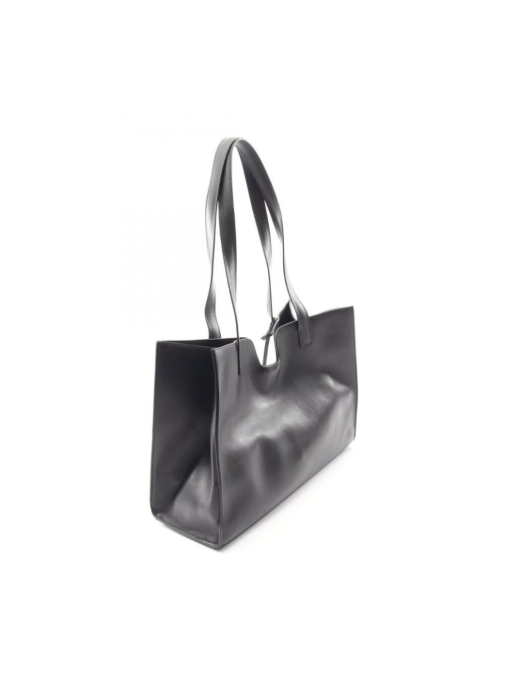 Celine Seri Tote Hippopotamus 16 Se-z Black Leather - Picture 2 of 9